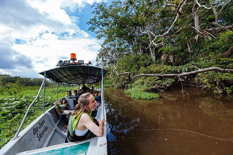 Anakonda Amazon's 8-Day Itinerary Day One - Skiff Ride.