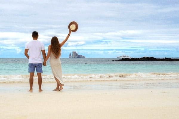 Grand Majestic’s 8-Day Itinerary A Day One - Couple on the Beach.