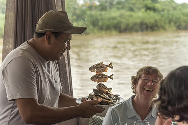 Perla’s 7-Day Itinerary Day Three - Piraña Fishing.